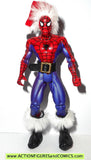 Spider-man the Animated series SPIDER-MAN Holiday christmas toy biz