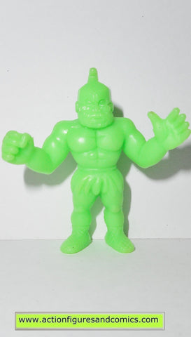 Muscle m.u.s.c.l.e men kinnikuman PRINCE KAMEHAME 025 1985 GREEN mattel toys action figures