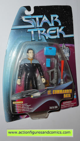 Star Trek DATA target exclusive movie uniform playmates toys action figures moc mip mib