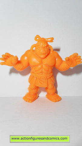 Muscle m.u.s.c.l.e men Kinnikuman BLACK ZUMOU 165 orange mattel action figure