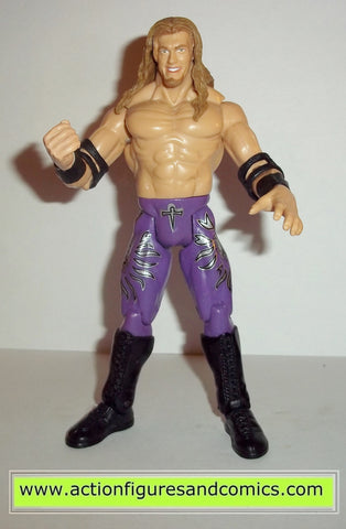 Wrestling WWE action figures EDGE purple pants jakks pacific toys wwf wcw #2337