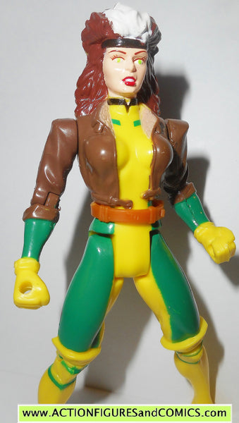 X-MEN X-Force toy biz ROGUE 1994 4 eye lash variant marvel universe ...