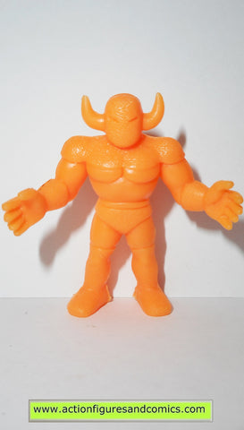 Muscle m.u.s.c.l.e men Kinnikuman BLACK SHADOW 049 1985 orange mattel toys action figures