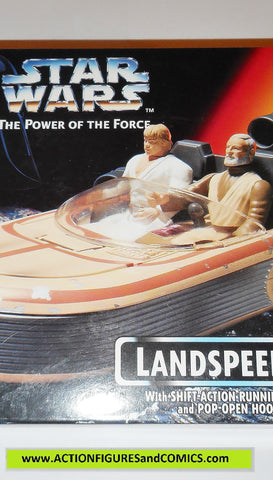 star wars action figures LANDSPEEDER 1996 kenner hasbro toys mib moc