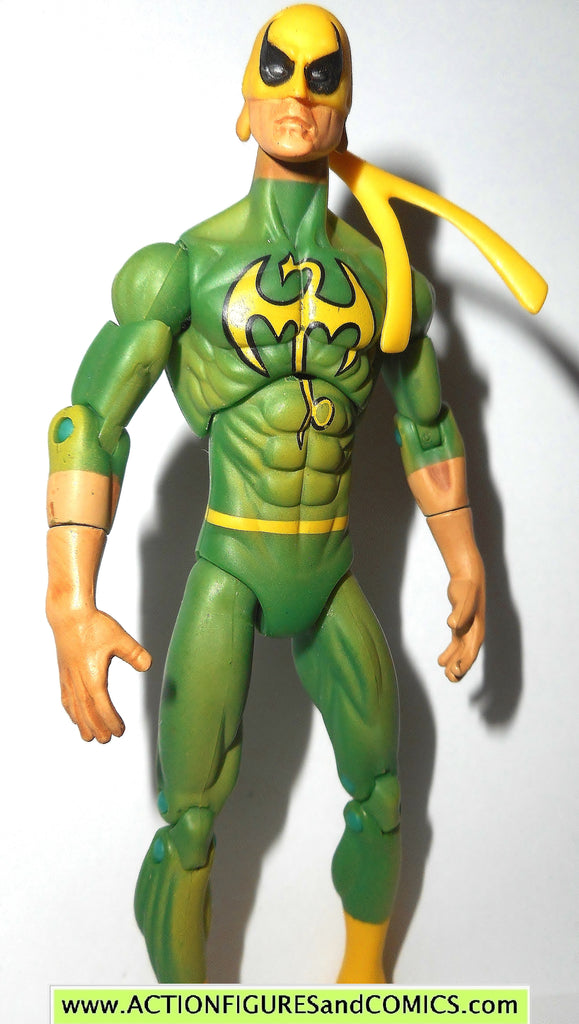 marvel universe IRON FIST series 1 017 original solid yellow dragon ha ...