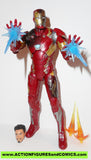 marvel legends IRON MAN mark 46 BATTLE DAMAGED variant tony stark action figures