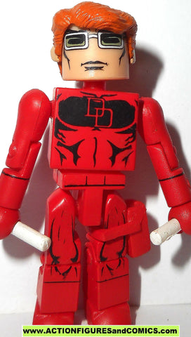 minimates DAREDEVIL unmasked MATT MURDOCK marvel universe 2003 toys figure