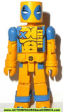 minimates DEADPOOL marvel vs capcom YELLOW x-men force