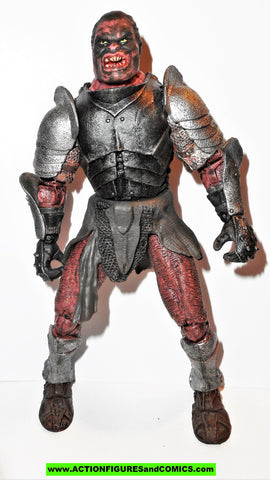 Lord of the Rings URUK HAI BATTLE CRY complete toy biz lotr movie ...