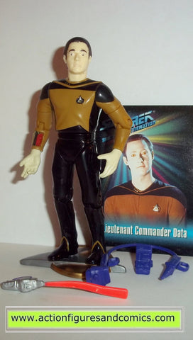 Star Trek DATA first season uniform 1993 playmates toys action figures trading