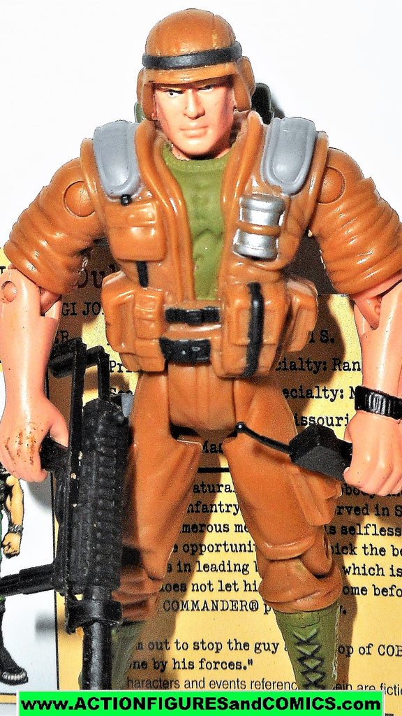 gi joe DUKE 2002 v10 tan variant complete g i joe vs cobra action figu ...