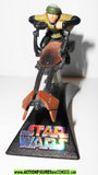 star wars titanium SPEEDER BIKE with LUKE SKYWALKER 2006