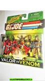 gi joe RAZOR TROOPER NEUROTOXIN 2004 valor vs venom figures moc