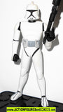 star wars action figures CLONE TROOPER white clone wars animated 2003