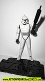 star wars action figures CLONE TROOPER white clone wars animated 2003