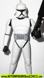 star wars action figures CLONE TROOPER white clone wars animated 2003