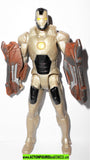 marvel universe IRON MAN 3 ghost armor GOLD rocket guantlets