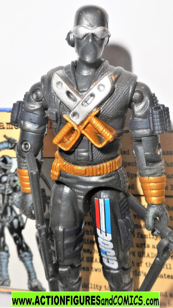 Gi Joe Snake Eyes 2002 V12 Complete Bj's Exclusive Gijoe G I 