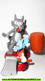 Simpsons ITCHY & SCRATCHY 2001 series 4 cat mouse complete wos