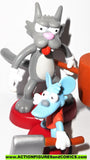 Simpsons ITCHY & SCRATCHY 2001 series 4 cat mouse complete wos