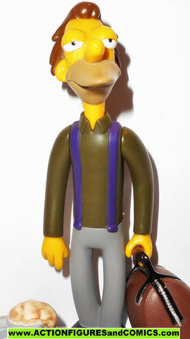 simpsons LENNY series 4 2001 playmates world of simpsons complete