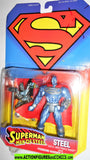 Superman Man of Steel STEEL JOHN HENRY IRONS kenner toys action figures moc mip mib