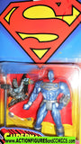 Superman Man of Steel STEEL JOHN HENRY IRONS kenner toys action figures moc mip mib