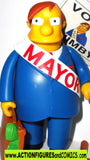 simpsons MAYOR QUIMBY playmates 2000 2001 complete