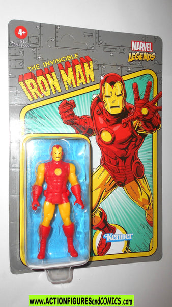 marvel legends retro IRON MAN 3.75 inch avengers universe moc ...