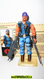 Gi joe DREADNOK VANCE 2004 rampage complete convention sdcc