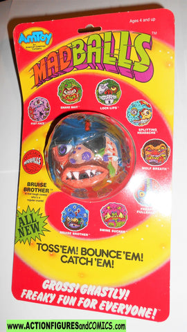 Madballs 1986 BRUISE BROTHER 1985 amtoy vintage sports moc 