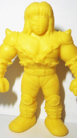 Kinnikuman Kinkeshi m.u.s.c.l.e HEAVY METAL 176 Yellow Japan muscle vintage