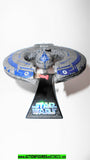 star wars titanium TRADE FEDERATION BATTLESHIP blue droid 2006