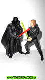 star wars action figures SKYWALKER vs VADER 1998 final duel potf