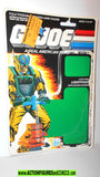 Gi joe LIGHTFOOT 1988 vintage v1 complete w Full Card