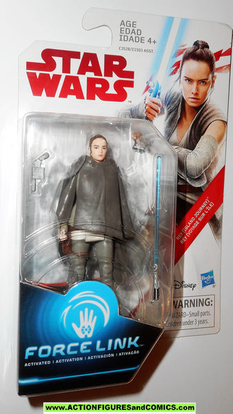 star wars action figure REY Island journey force link 2017 last jedi ...