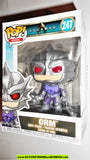 Funko Pop dc universe KING ORM ocean master aquaman 247 movie moc