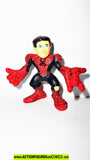 Marvel Super Hero Squad SPIDER-MAN unmasked Peter Parker pvc figure