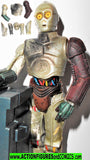 star wars action figures C-3PO removable panels 2002 saga aotc