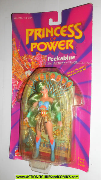 Princess of Power She-ra 1985 PEEKABLUE peak a blue vintage 1984 matte ...