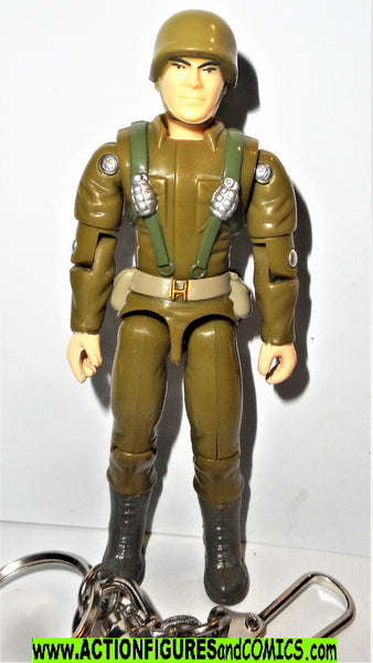 gi joe ACTION SOLDIER detachable key chain 1998 vintage retro 1967 rep ...