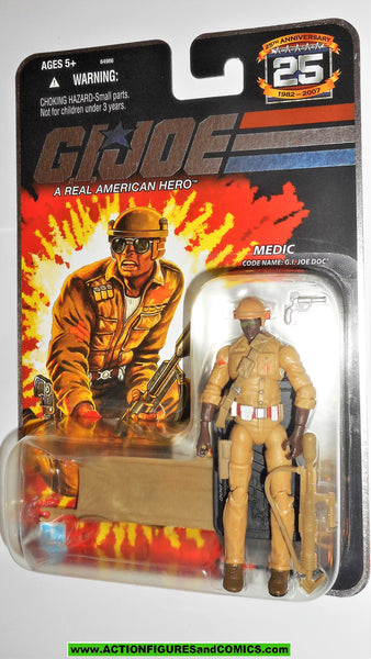 gi joe DOC 2007 v2 25th anniversary hasbro toys doctor medic moc ...