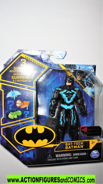 dc universe spin master BATMAN bat tech 2020 4 inch moc ...