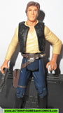 star wars action figures HAN SOLO flight to alderaan Harrison Ford 2004