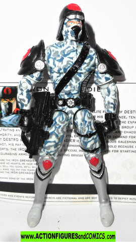 gi joe IRON GRENADIER 2004 v4 Urban Arctic Camo walmart complete