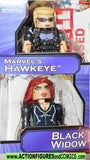 minimates HAWKEYE BLACK WIDOW marvel mini mates moc mib