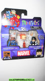 minimates NICK FURY Jr HEAVY SHIELD AGENT marvel series 2012 moc mib