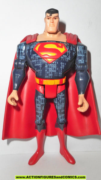 justice league unlimited SUPERMAN digital cyber defender suit & VR hea ...