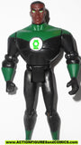 justice league unlimited GREEN LANTERN John Stewart white emblem 2nd sculpt