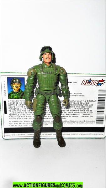 gi joe BAZOOKA SGT 2004 complete quickstrike driver valor vs venom ...